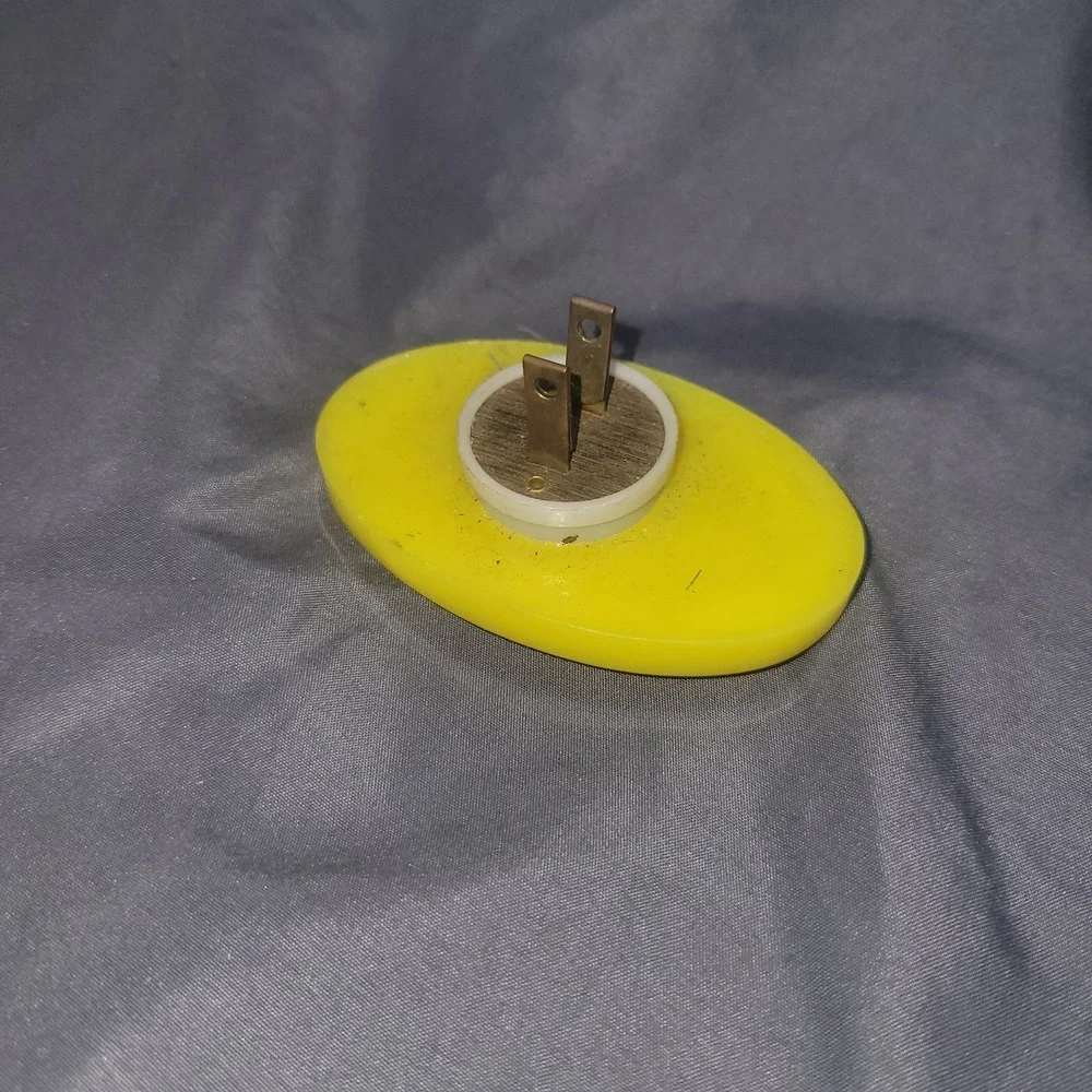 Vintage Batman Yellow Bat Signal Night Light Plug-In DC Comics Collectible Works